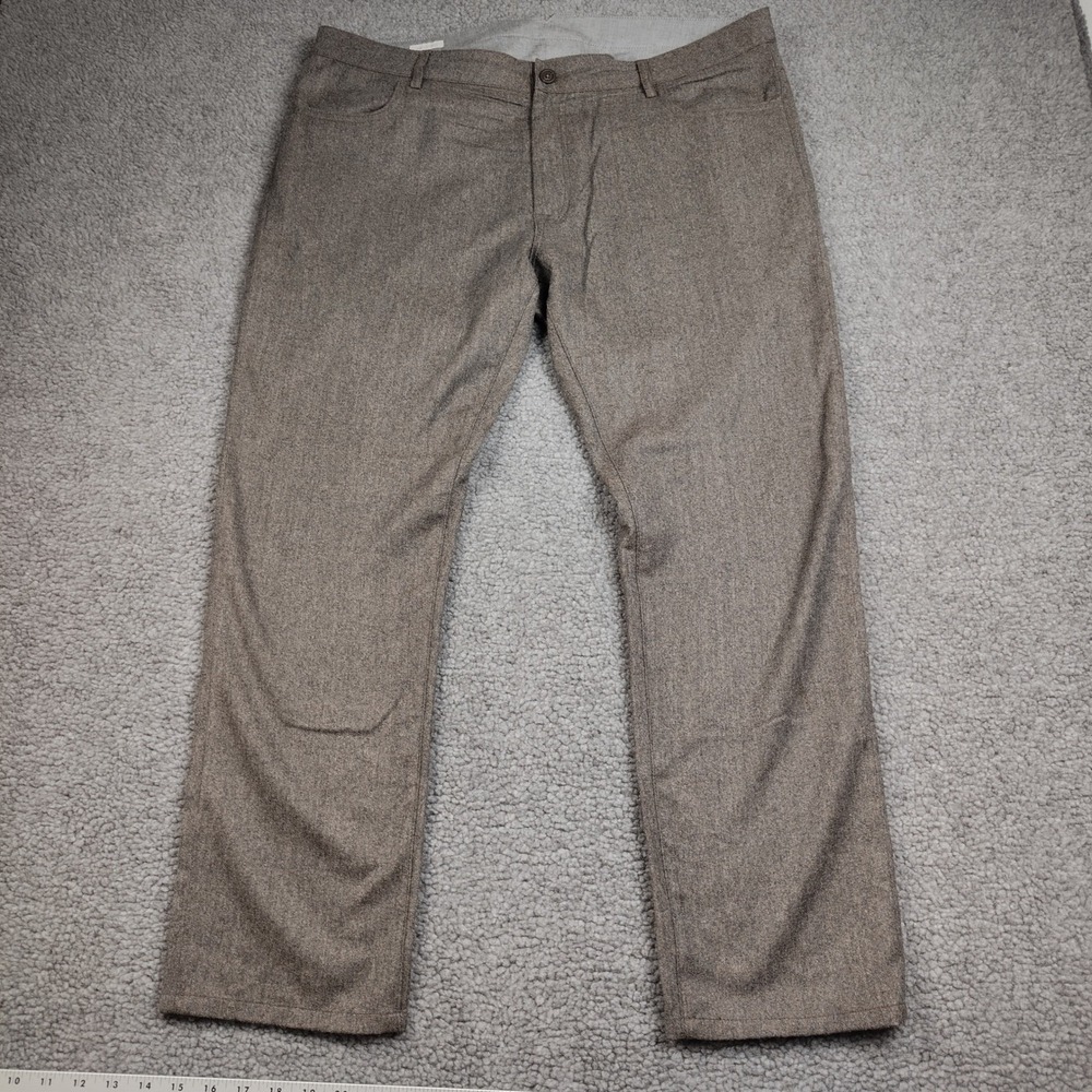Canali Wool Pants Mens 40x29.5 Impeccabile Fit Brown 100% Wool EUC